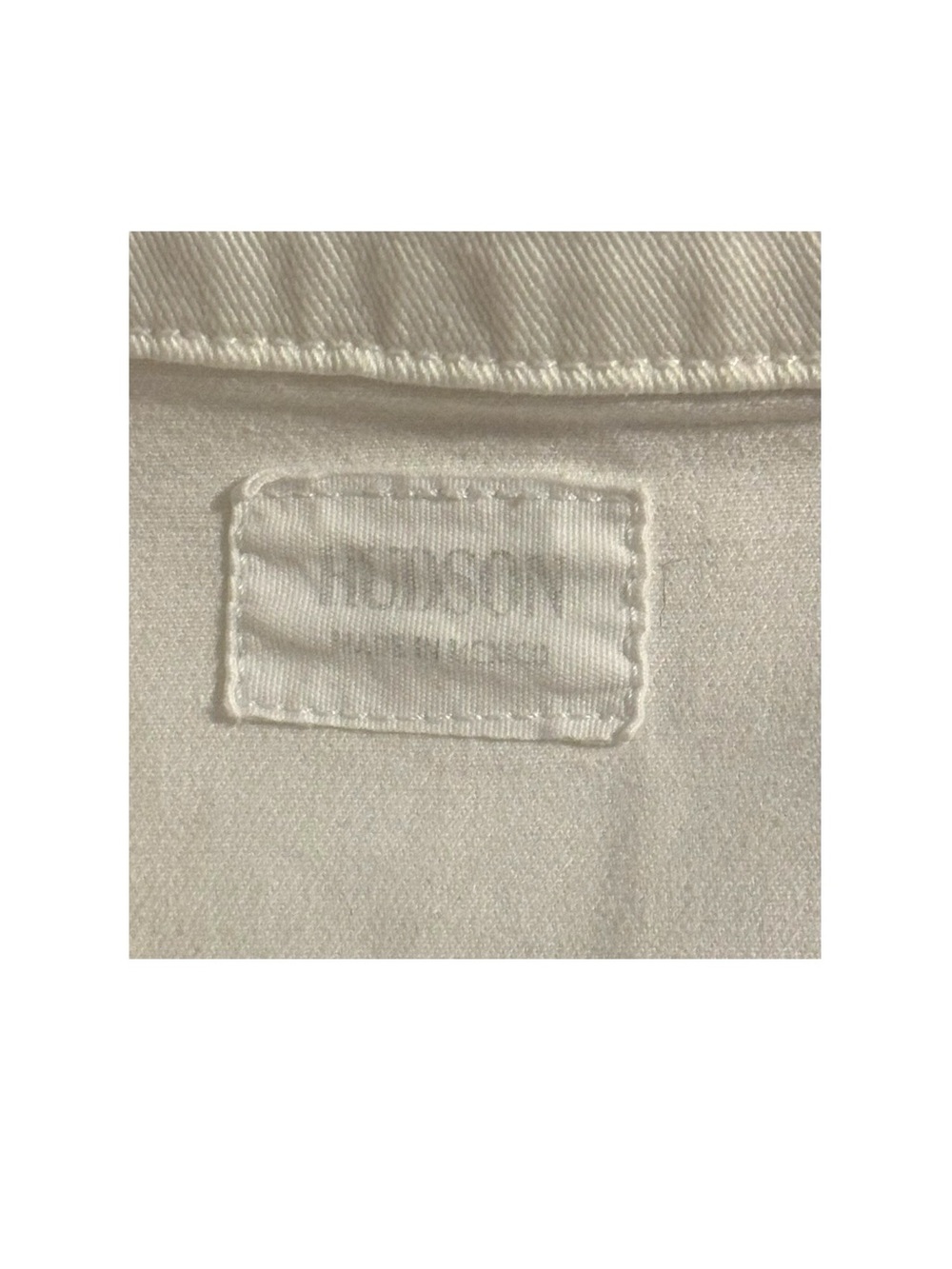 Hudson Jeans White Denim Jacket - Picture 4 of 4